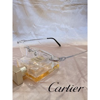 【現貨】麗睛眼鏡【Cartier 卡地亞】可刷卡分期 CT0045O 銀色 光學眼鏡 無邊眼鏡 無邊鏡架