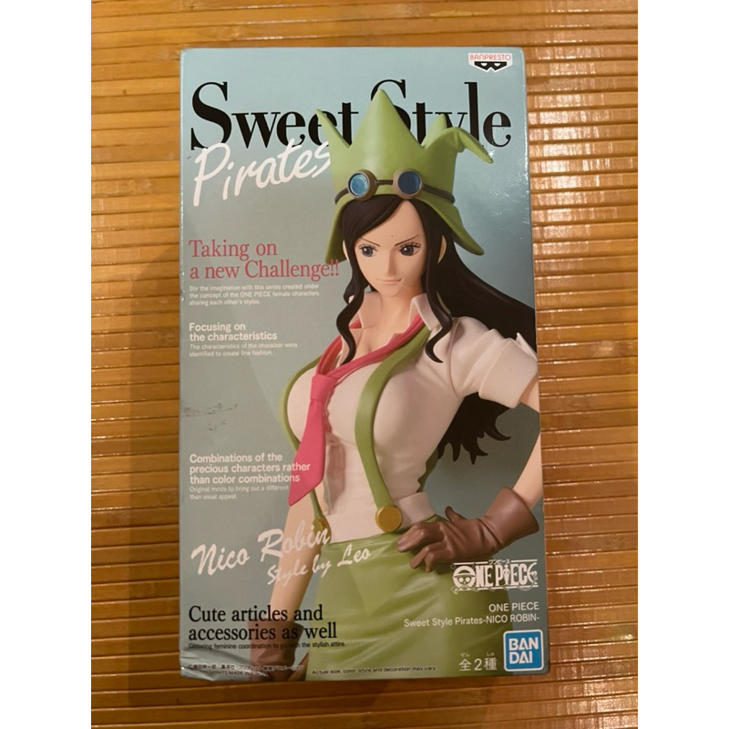 Bandai 尼可羅賓 One Piece Sweet Style Pirates 白證 正版公仔