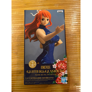 Bandai 娜美 One Piece Glitter&Glamours kung fu style 白證 正版公仔