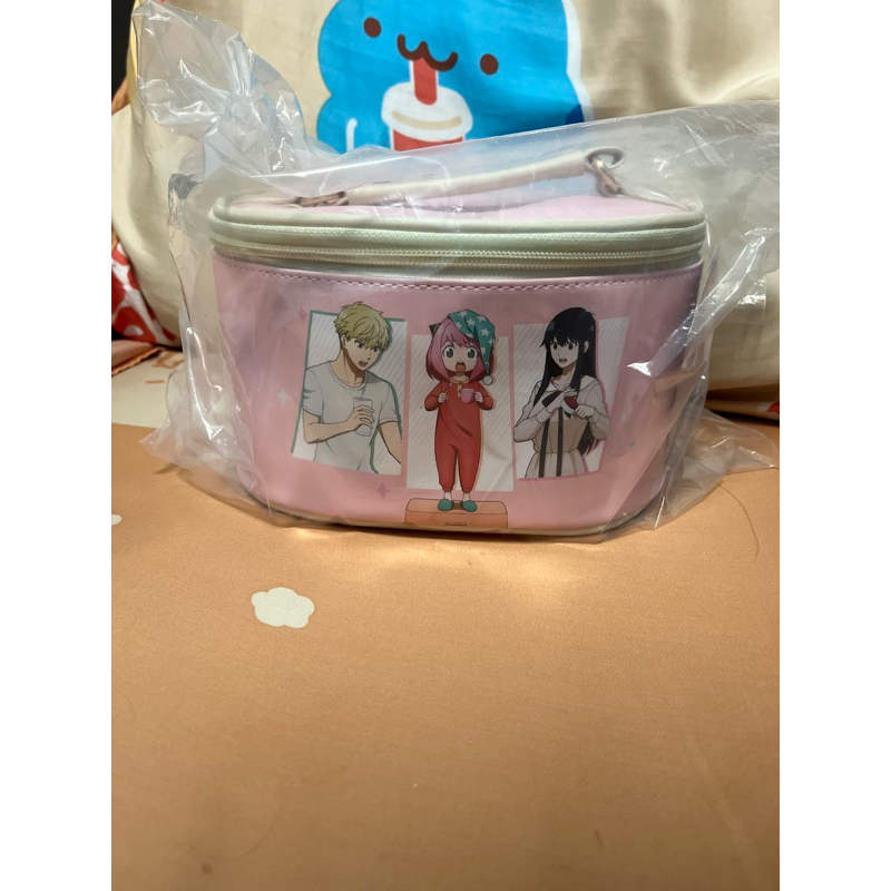 間諜家家酒 SPY FAMILY 一番賞D賞 間諜過家家系列樂淘賞第二彈化妝包-粉色款