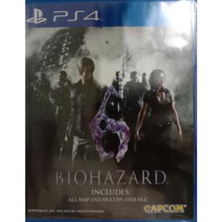 沒有中文 PS4 惡靈古堡6 英亞版