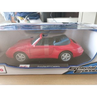 ❤現貨-全新品❤ Maisto收藏模型車1:18 Porsche 911 Carrera