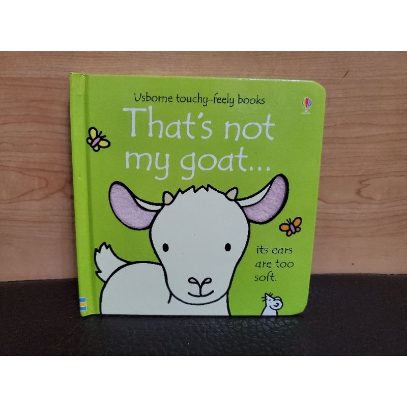 童書 Usborne touchy-feely books That's not my goat 山羊 觸摸硬頁書