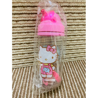 Hello Kitty 含 背帶 吸管杯#600ml #大容量#學生水壺#塑料杯#水杯帶吸管杯#兒童便攜式#開學用品