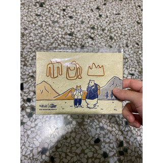 迴紋針 造型迴紋針 Rab 英國 Rab & Lowe Alpine黑白小姐 插畫