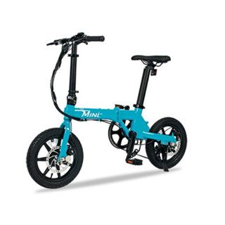 出清 【OneCool】 MINI 米尼 14吋 電動輔助自行車/閃電標章折疊電輔車/電動腳踏車 36V 7AH