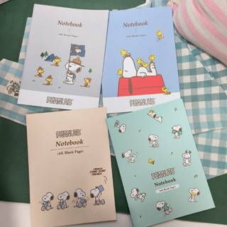 💗正版現貨💗史努比 16k 定頁筆記本 空白筆記本 筆記本 記事本 文具 手帳 日記 年度計畫 空白 16開 日記簿