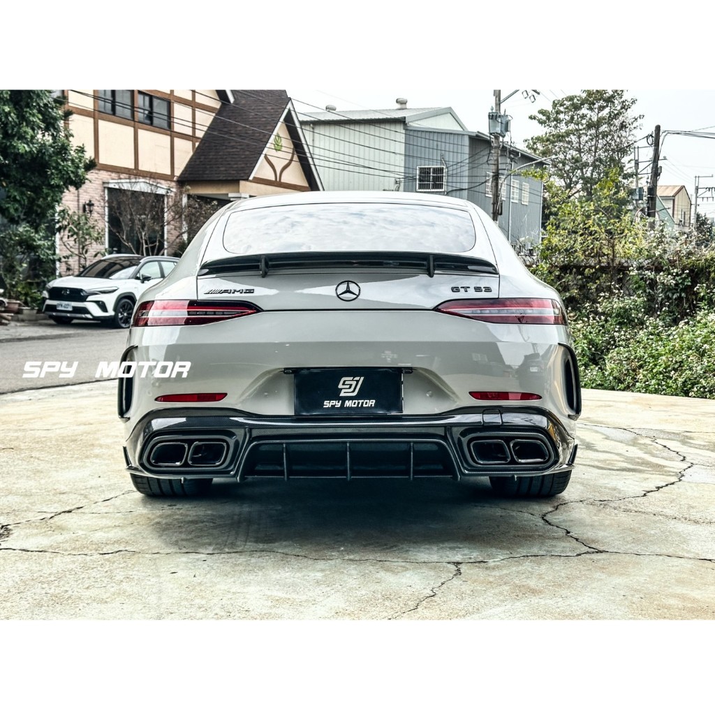 【SPY MOTOR】賓士 BENZ X290 GT43 53 IMP乾碳尾翼