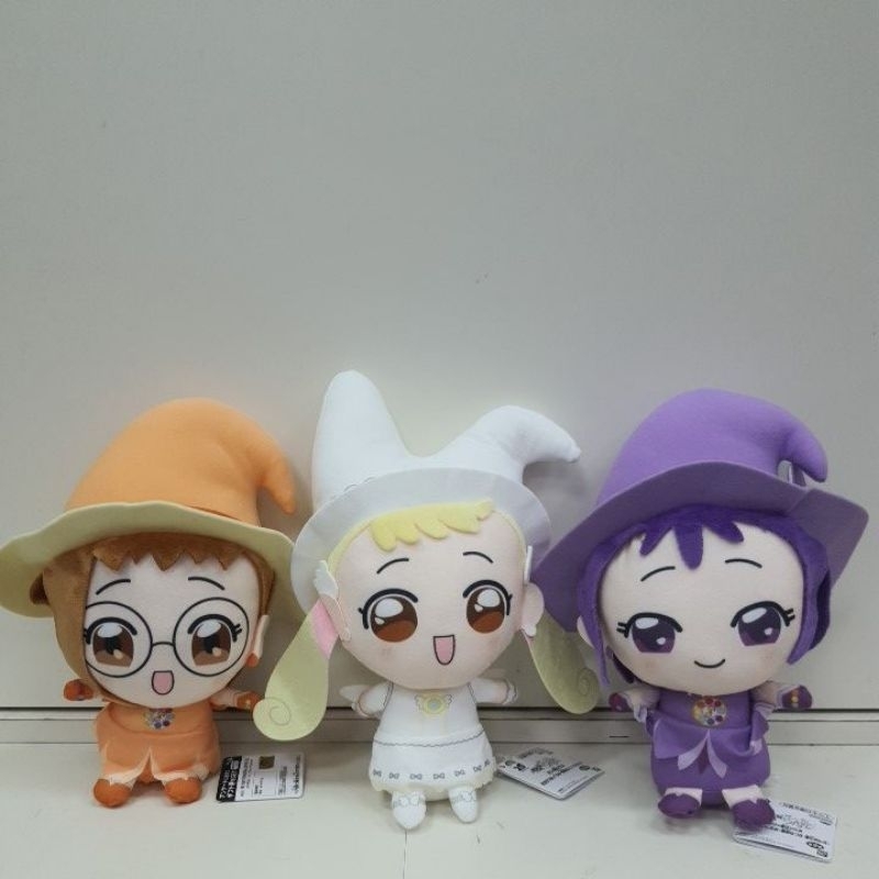 全新 日本景品  小魔女 DoReMi 藤原羽月／小花／瀬川音符 絨毛娃娃 30公分