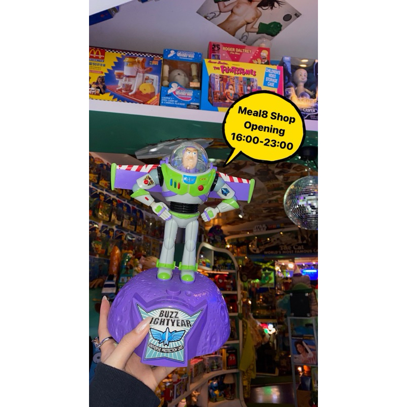美國早期老物預購+現貨 Toy Story 玩具總動員 巴斯光年 存錢桶 說話 發聲 可動 公仔 巴斯