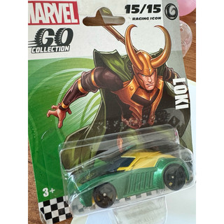 漫威合金車系列 洛基款 小車車 Loki