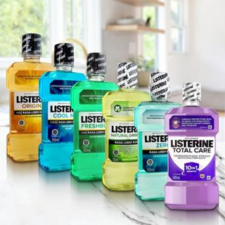 Listerine 李施德霖 漱口水(500ml) 原味 薄荷 留蘭香 綠茶 櫻花蜜桃【小三美日】DS008042x