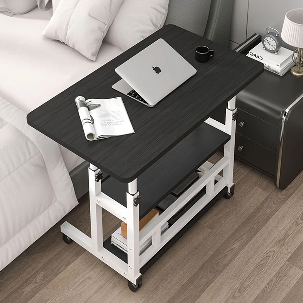STYLE格調 | 多功能移動床邊桌【DE-039】床邊桌 升降桌 電腦桌 移動桌 床邊電腦桌 辦公桌 滾輪桌 移動收納