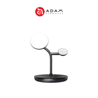 【ADAM 亞果元素】OMNIA M3+ 三合一 磁吸無線 充電座 MagSafe磁吸 MFW認證