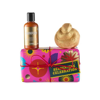 適合送禮的禮物便宜賣！全新LUSH 嵐舒 金蛇慶典禮盒 泡澡沐浴禮盒 全新L'OCCITANE歐舒丹香皂禮盒