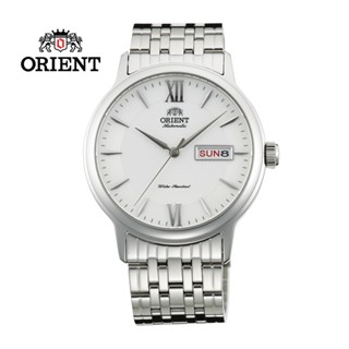 ORIENT 東方錶 Classic Design系列簡約腕錶鋼帶款SAA05003W白色