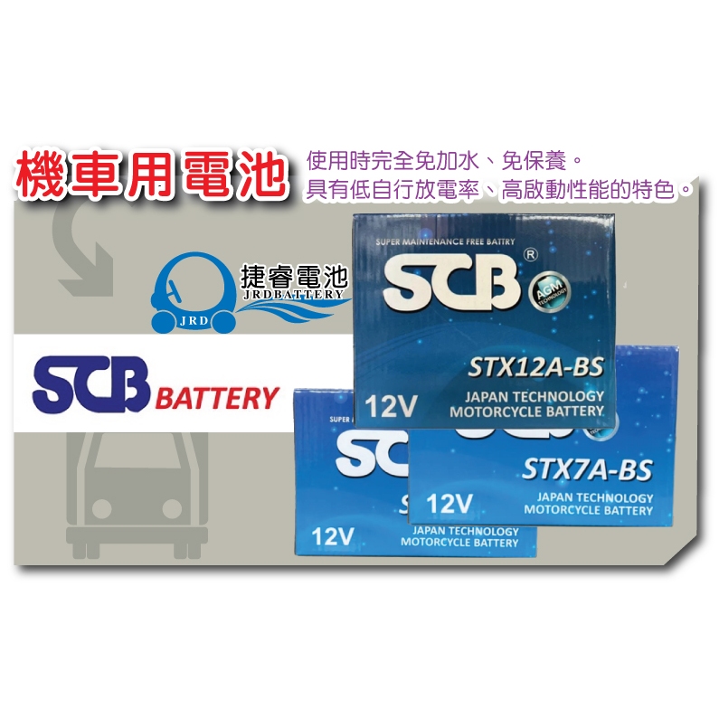 ＊大里捷睿電池＊SCB STX12A-BS 可替代TTZ12S TTZ14S GTZ12S YTZ12S GTZ14S