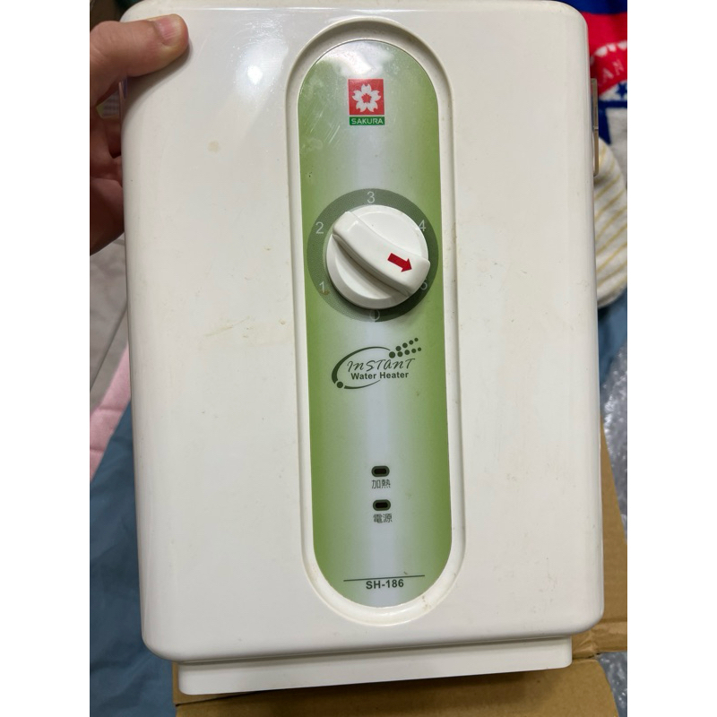 櫻花 二手零件機 無漏電斷電器 220V 二手 瞬熱式 電熱水器 SH-186 二手零件機