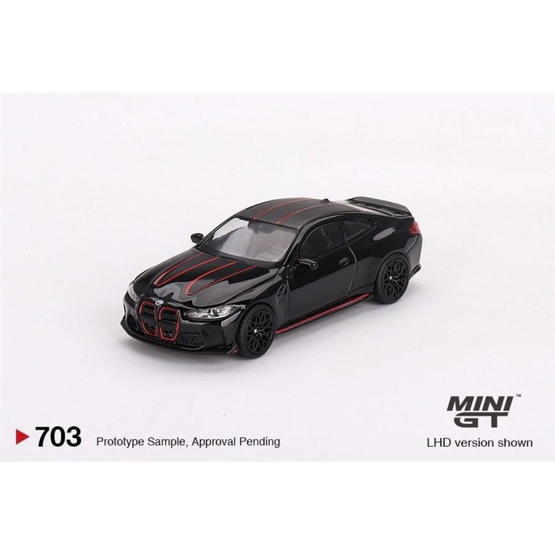 Mini GT 703 BMW M4 CSL (G82) 黑 （非中銷）