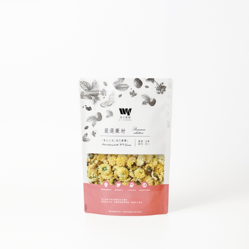 台灣台東乾燥黃菊 二兩(75g)裝 | 惟元嚴選 W.Y. SELECT | 苗栗銅鑼杭菊 黃菊 菊花茶 杞菊