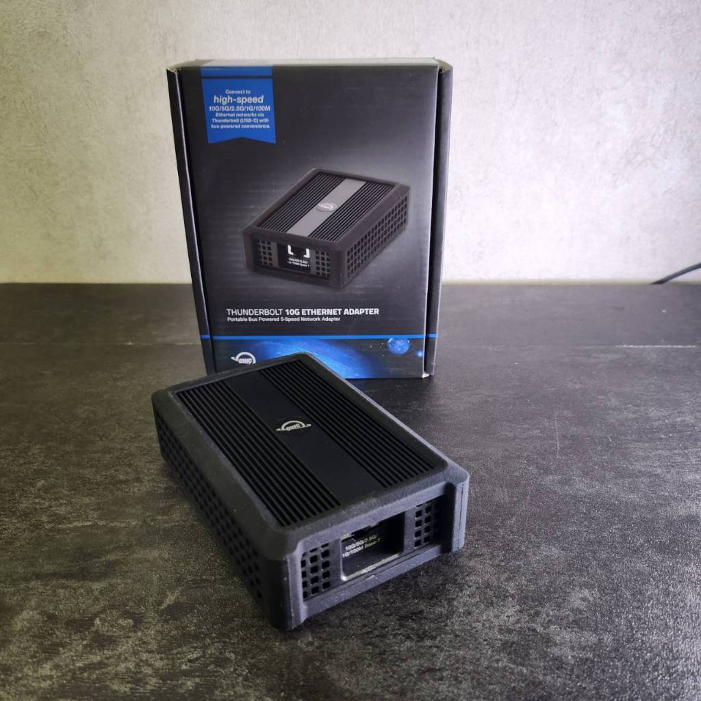 OWC Thunderbolt 3 10G 乙太網路轉接器★英雄專賣二手精選商品