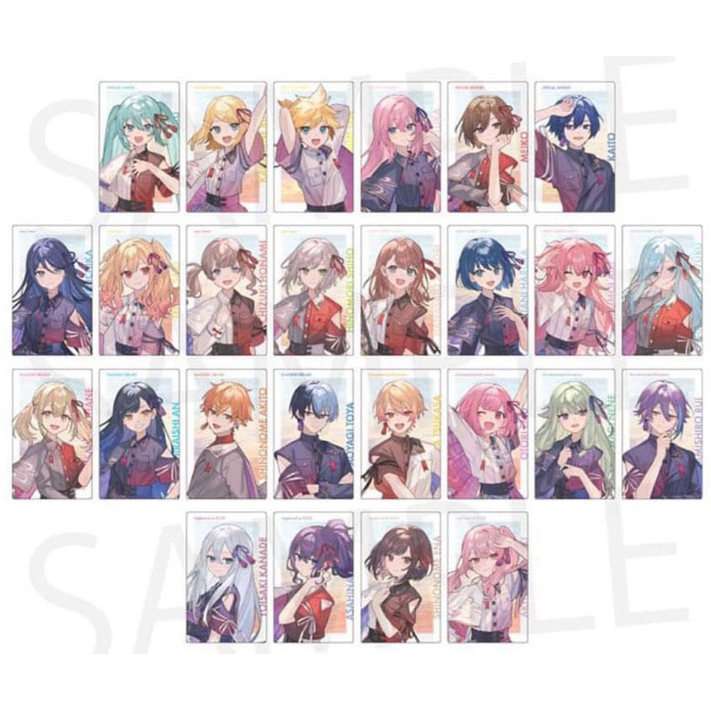 正版預購請勿直接下單Project Sekai世界計畫プロセカUnison四週年演唱會小卡包盒