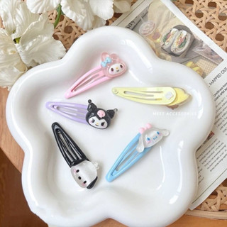 三麗鷗卡通造型果凍兒童BB夾/髮夾/2入組
