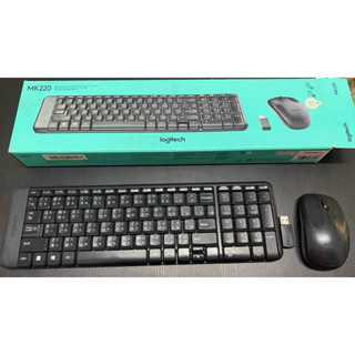 (🌱二手🌱) Logitech 羅技MK220 無線滑鼠鍵盤組