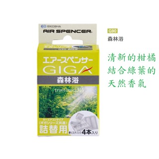 GIGA cartridge 冷氣夾專用替芯-森林浴 G90 AIR SPENCER-EIKOSHA