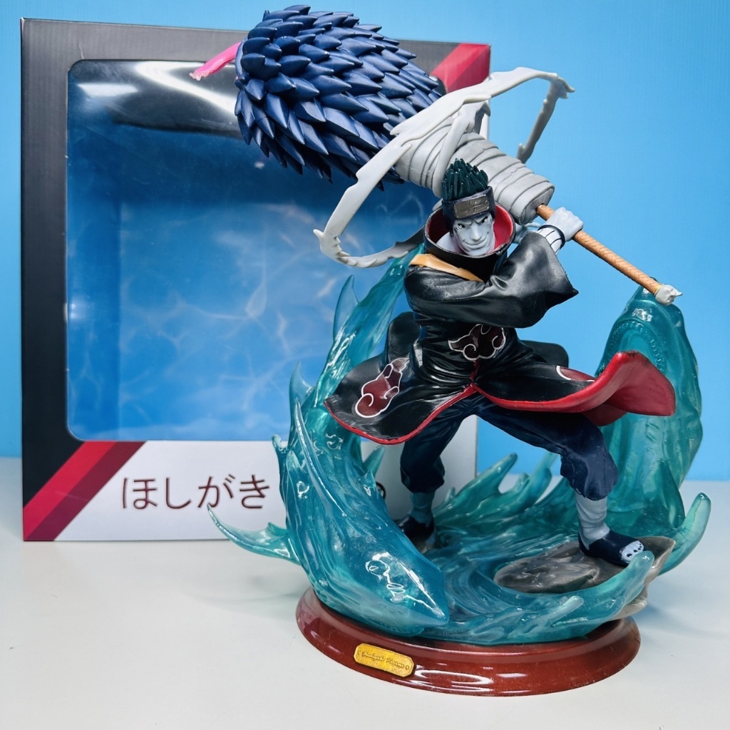 台灣現貨 巨無霸公仔+GK 火影忍者手辦 鬼鮫 干柿鬼鲛 晓组织 鯊魚人模型擺件 收藏品 禮品