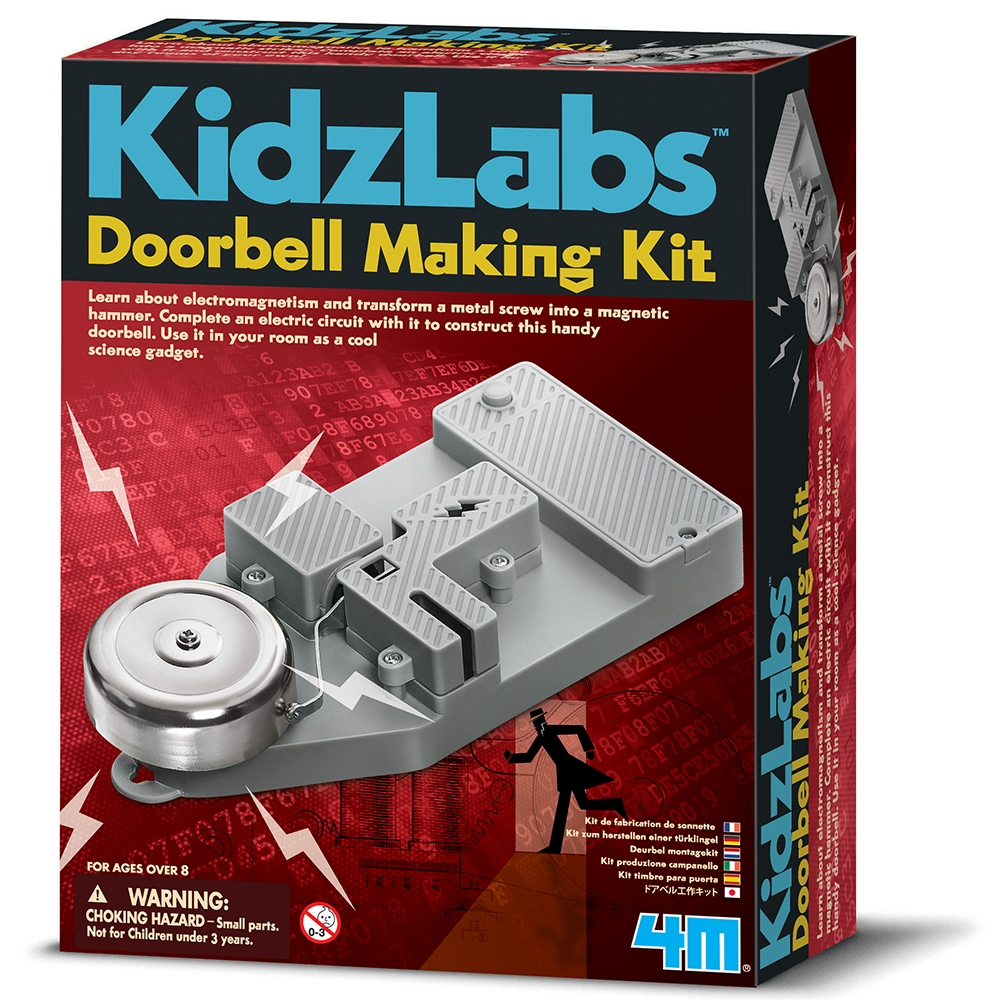 【4M】動手做門鈴 Doorbell Making Kit（了解門鈴其中的科學原理吧！）