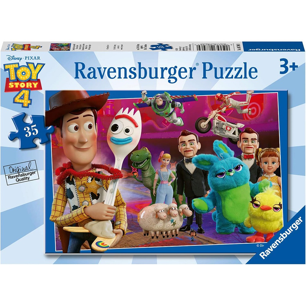 德國Ravensburger 維寶拼圖-玩具總動員4 (35P) RV08796