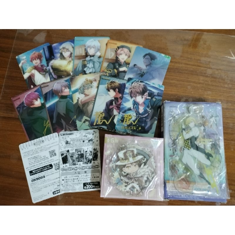 偶像星願idolish7 吊飾餅卡五週年吊飾 十龍之介 六彌凪 亥清悠 狗丸透真 七瀨陸 御堂虎於 和泉三月 二階堂大和