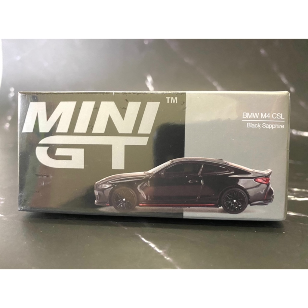 玩具偉富 現貨 MINI GT 703 BMW M4 CSL 藍寶石黑