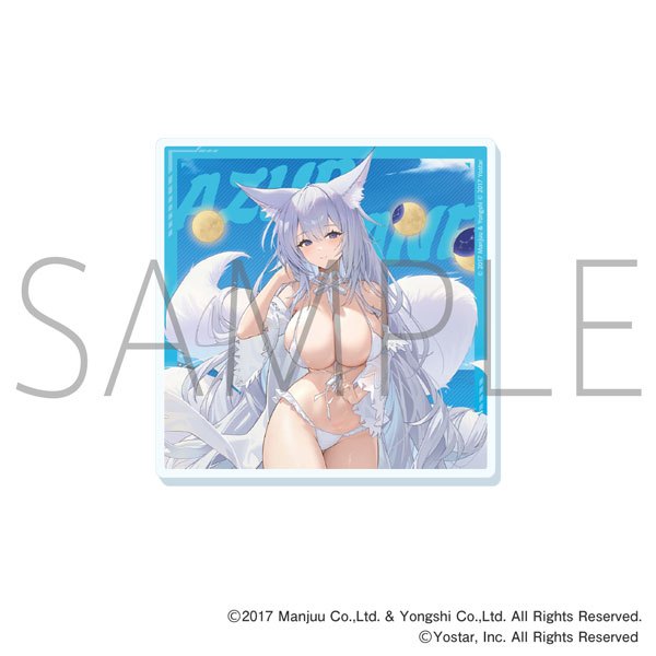(現貨)【碧藍航線】Azur Lane 2024 夏季嘉年華 壓克力杯墊  信濃 アズールレーン【日本進口精品】