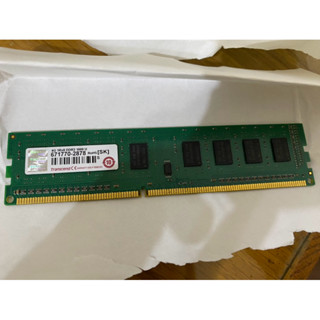 二手 創見Transcend 4G 1Rx8 DDR3 1600 U 桌機單面記憶體