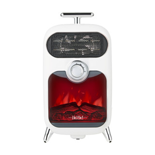 【ikiiki伊崎】模擬爐火陶瓷電暖器 IK-HT5202