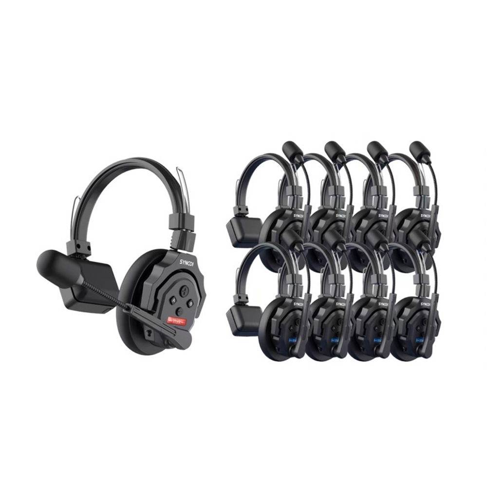 SYNCO 奉科 Xtalk 聲刻系列 X5 1對4 X9 1對8 X13 1對12 2.4G全雙工耳機通話 相機專家