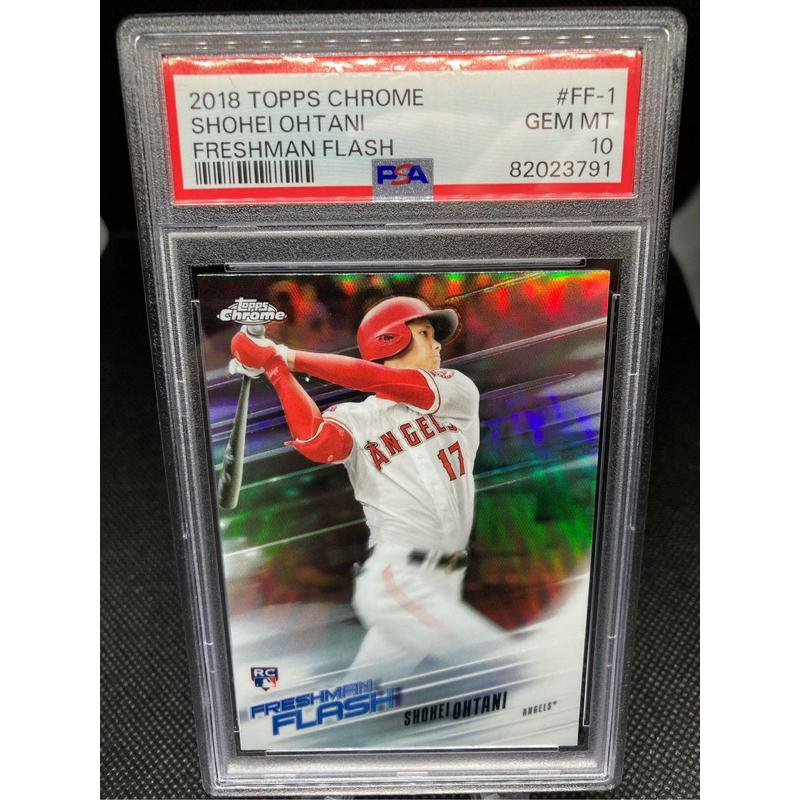 PSA10】2018 Topps Now 大谷翔平#432 代打初本塁打