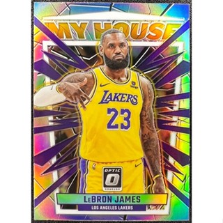 NBA 球員卡 LeBron James 2023-24 Donruss Optic My House Holo 銀亮