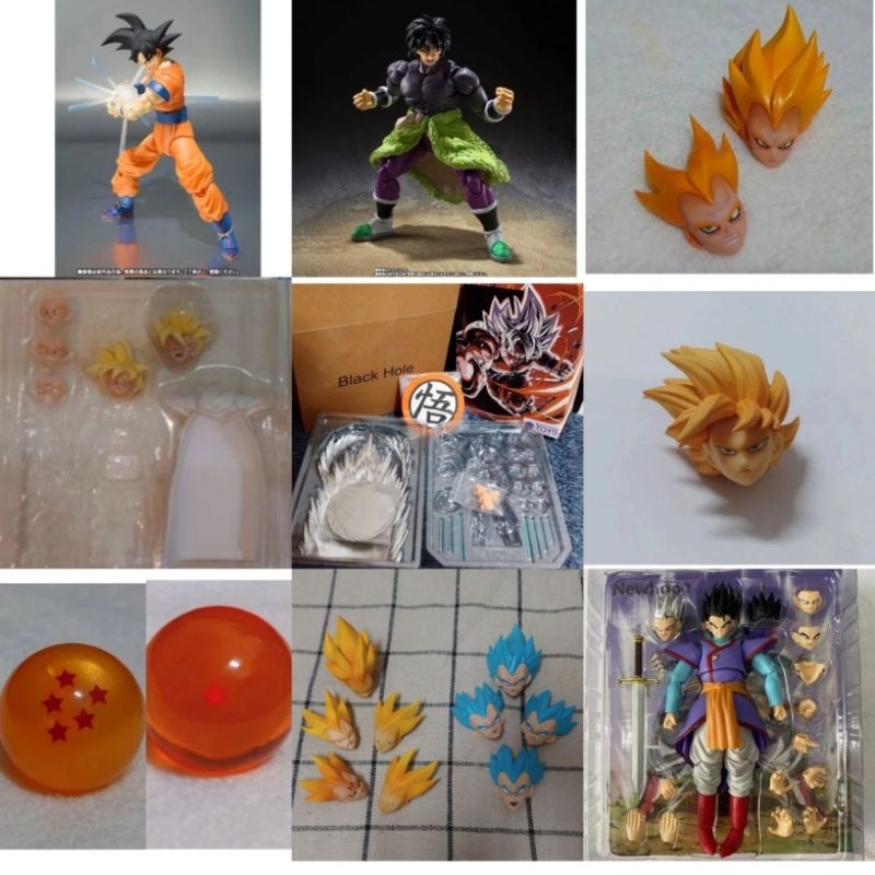 七龍珠 魂商店限定 S.H.Figuarts SHF 七龍珠超 頭雕 黑洞 Black Hold 著魔的馬x魔契可動