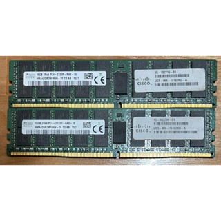 海力士 SKhynix 16GB 2R*4 PC4-2133P DDR4 伺服機用記憶體