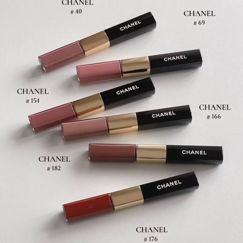 全新現貨 CHANEL 香奈兒超炫耀持色唇萃#154#182 雙頭唇釉 Catie推薦色 不掉色不沾杯
