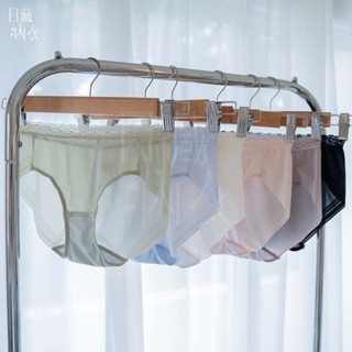 【日藏內衣】MIT 輕盈貼合 透氣無痕 蕾絲中腰單品褲 M-XL (膚、黃、灰藍、黑、水藍、寶藍、綠、淺棕)