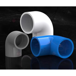 🚀當日出貨🔥 臺灣現貨 厚PVC 彎頭 水管 配件 化工 給水90度彎頭 內徑20 25 32