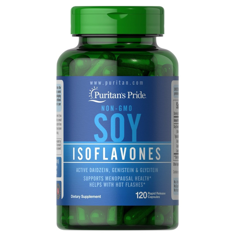 Puritan's Pride 🇺🇸普麗普萊💜Soy Isoflavones 非轉基因大豆異黃酮 750 MG
