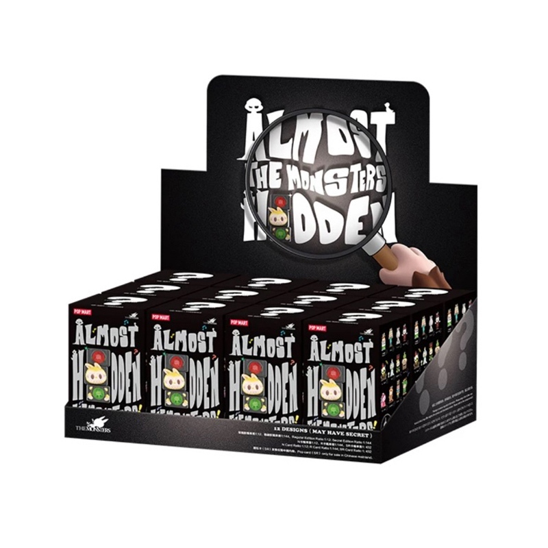 POP MART 泡泡瑪特 THE MONSTERS LABUBU 看不見我系列 公仔 盒玩 盲盒 一中盒12抽不重複