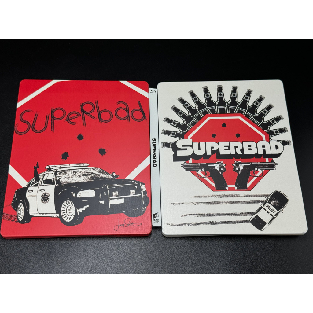 藍光BD 男孩我最壞 Superbad BD+BONUS雙碟限量鐵盒版 繁中字幕 二手9成新 艾瑪史東