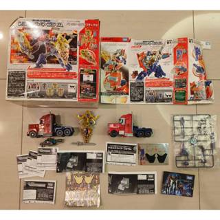 變形金剛 日版 領袖之證 TFP Transformers Prime 黃金盾限定版 + AM01 柯博文 2隻一起賣