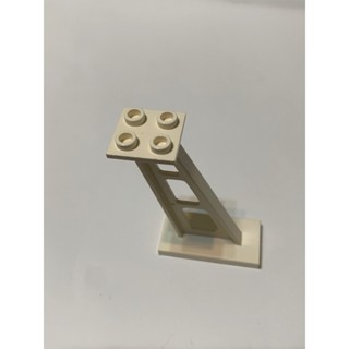 書香門第 LEGO 樂高二手磚 白色 4476 2×4/2×2 支架